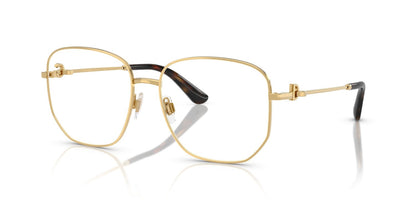 Dolce & Gabbana DG1356 02 Eyeglasses 57mm Gold / Clear Demo Lens