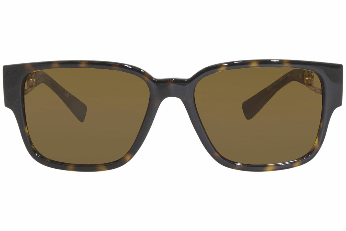 Versace Sunglasses VE4412 10873 57mm Havana / Dark Brown Lens