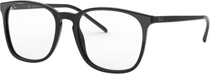 Ray-Ban RB5387 2000 52mm Eyeglasses Black / Clear Demo Lens