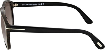 Tom Ford TF347-KURT 05K 56mm Sunglasses Black Brown Horn / Brown Gradient Lens - image 3
