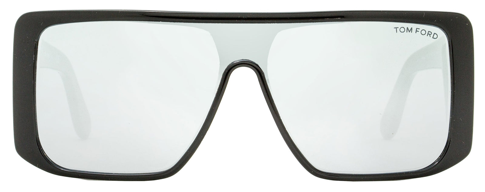 Tom Ford Atticus Sunglasses FT710S 01C Black / Silver Mirror Lens