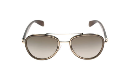 Prada Sunglasses PR51PS ZVN1X1 56mm Pale Gold & Brown / Brown Lens