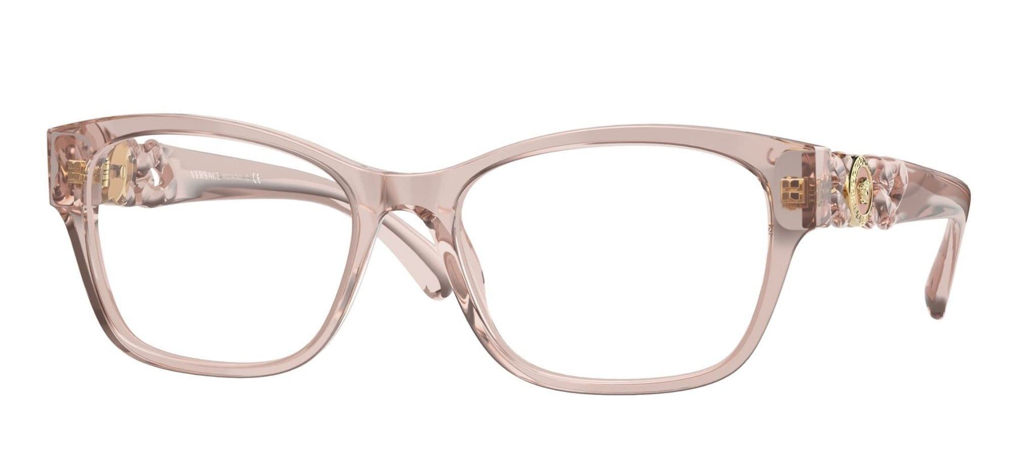 Versace Eyeglasses VE3306 5339 54mm Tranparent Pink / Demo Lens