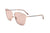 Jimmy Choo Sunglasses JC LAVI-S BKU2S 60mm Gold Nude / Pink Flash Silver Lens