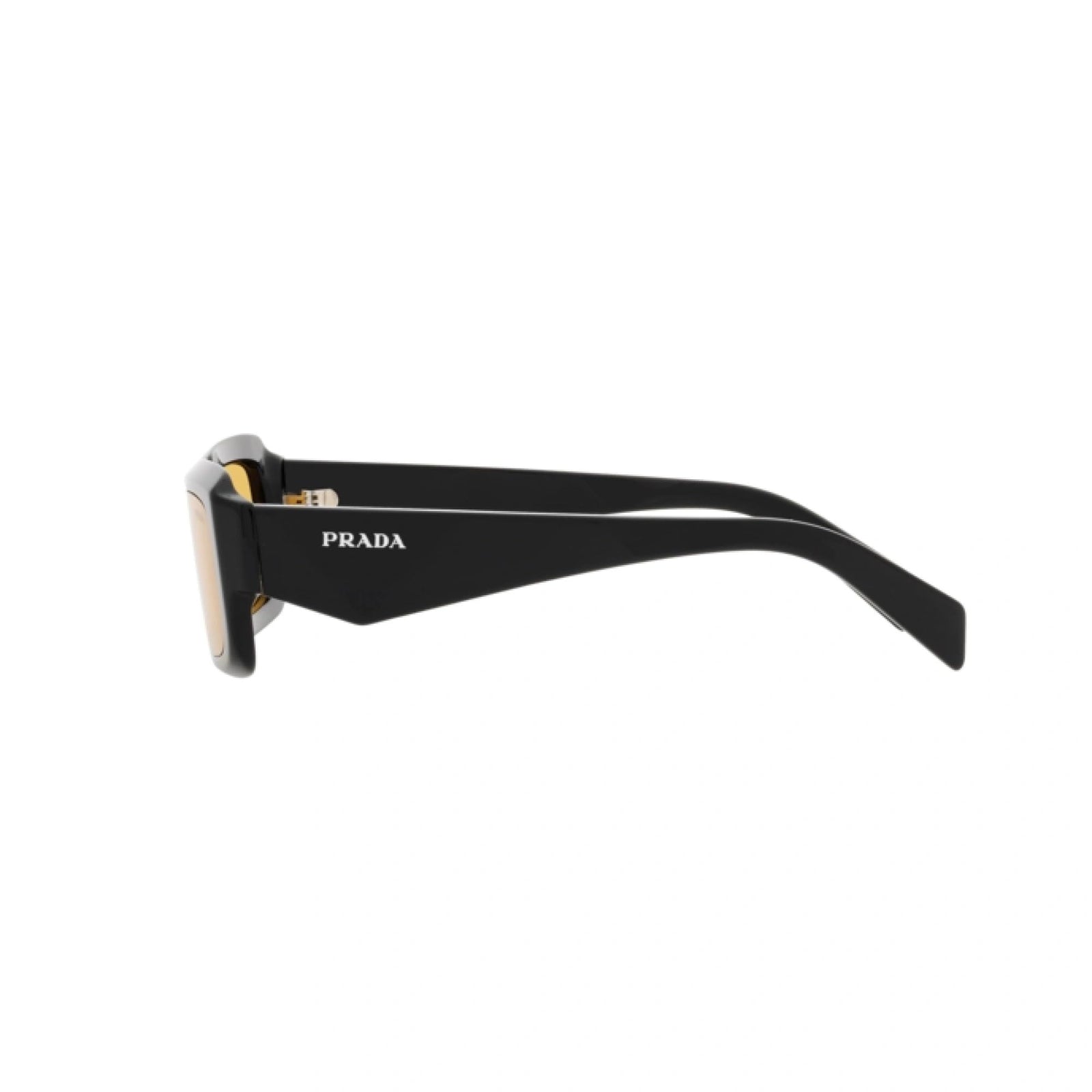 Prada Sunglasses PR27ZS 16K70A 54mm Black / Yellow Lens