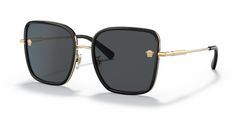 Versace Sunglasses VE2247D 143887 57mm Black / Dark Grey Lens