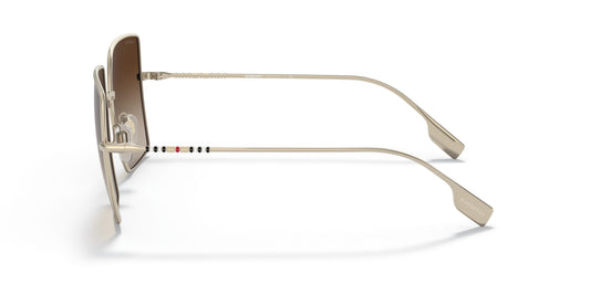 Burberry Daphne Sunglasses BE3133 110913 58mm Light Gold / Brown Gradient Lens