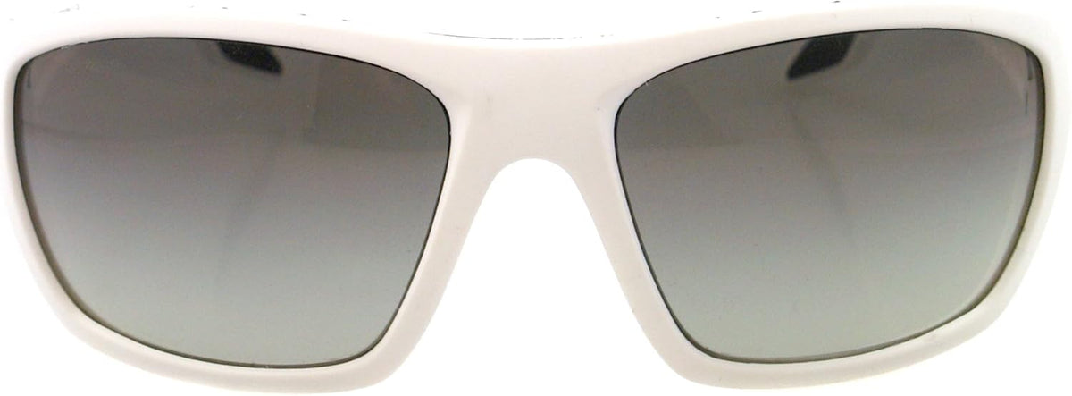 Prada Sport Sunglasses PS01OS AAI3M1 61mm Matte Whtie / Grey Gradient Lens