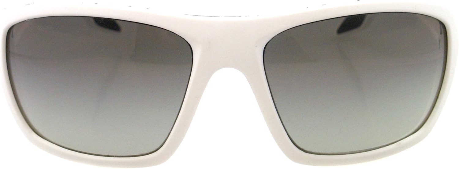 Prada Sport Sunglasses PS01OS AAI3M1 61mm Matte Whtie / Grey Gradient Lens