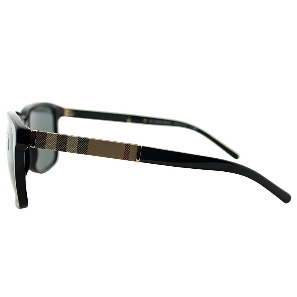 Burberry Men's Sunglasses BE4181 300187 58mm Black / Grey Lens