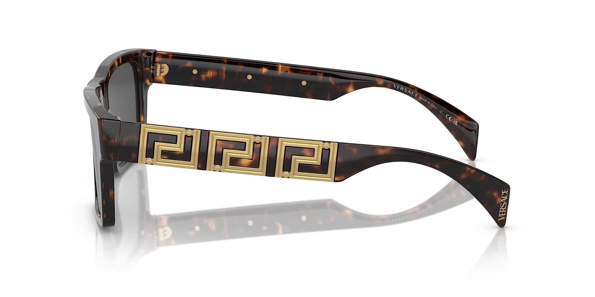 Versace Sunglasses VE4445 10887 54mm Havana / Dark Grey Lens