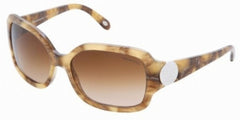 Tiffany & Co Sunglasses TF4014 80423B 59mm Light Horn / Brown Gradient Lens