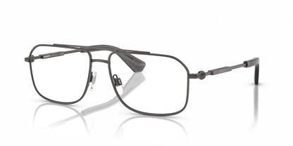 Burberry BE1391 1316 Rectangle Eyeglasses 58mm Grey / Clear Demo Lens