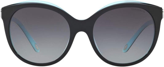 Tiffany & Co Sunglasses TF4133F 80553C 56mm Black / Grey Gradient Lens