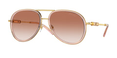 Versace Sunglasses VE2260 100213 60mm Brown Transparent / Pink Gradient Lens