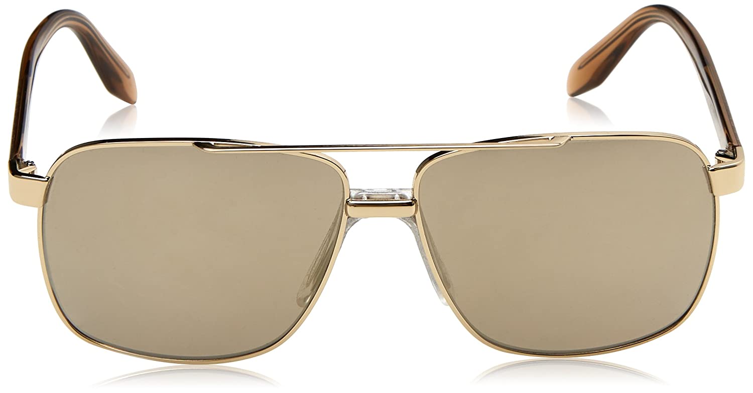 Versace VE 2174 1252/5A Sunglasses Pale Gold / Lt Brown Mirror Gold