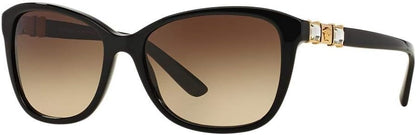 Versace Sunglasses VE4293B GB1/13 57mm Black / Brown Gradient Lens