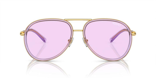 Versace Sunglasses VE2260 10021A 60mm Lilac Transparent / Light Violet Lens
