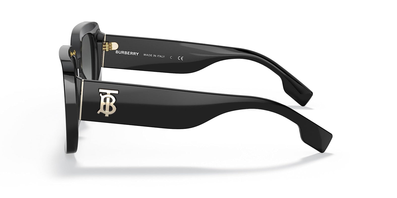 Burberry Delilah Sunglasses BE4327 300111 51mm Black / Grey Gradient Lens