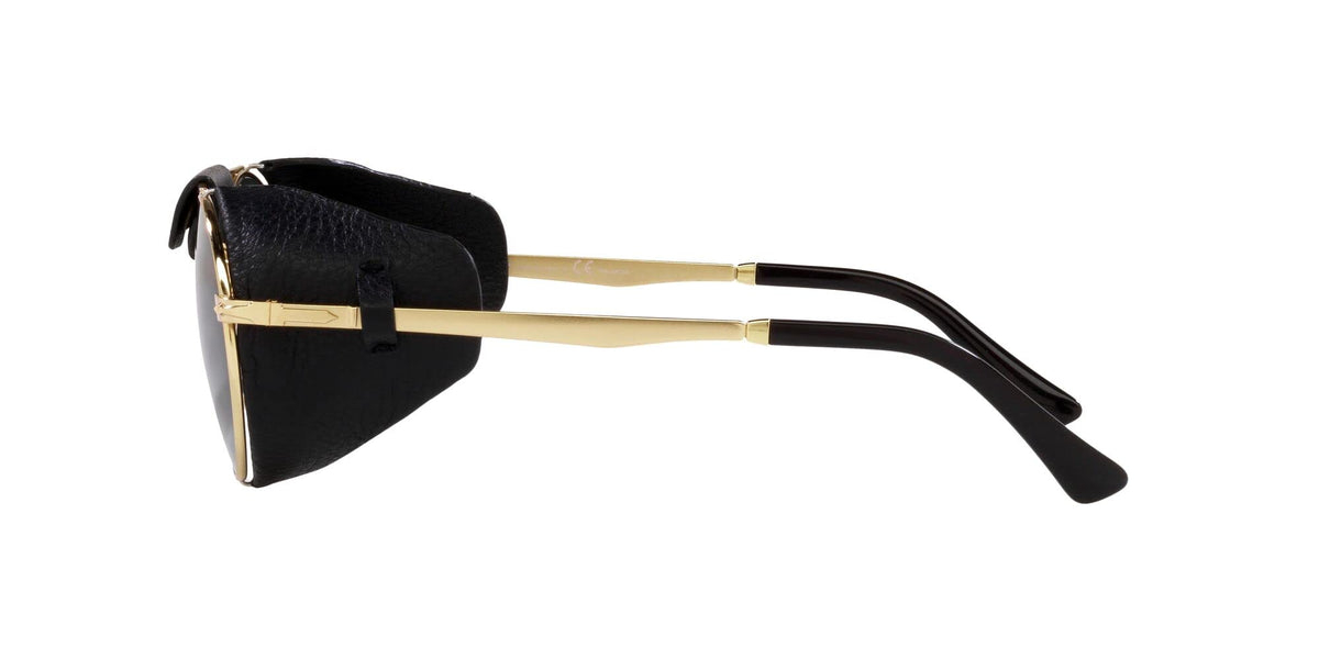 Persol Sunglasses PO2496SZ 114958 52mm Gold / Green Polar Lens