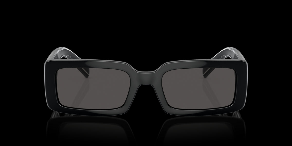 Dolce &amp; Gabbana Sunglasses DG6187 50187 53mm Black / Dark Grey Lens