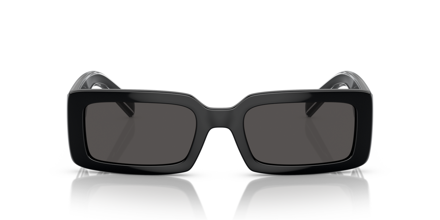 Dolce & Gabbana Sunglasses DG6187 50187 53mm Black / Dark Grey Lens