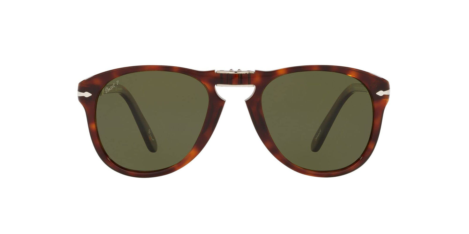 Persol Sunglasses PO0714SM 24P1 54mm Havanna / Green Polarized Lens
