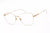 Jimmy Choo Eyeglasses JC304 OIJS 56mm Ivory Gold / Demo Lens