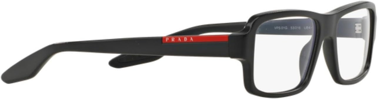 Prada Sport PS01GVF UB41O1 Eyeglasses 53mm Matte Grey / Demo Lens