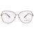 Versace Eyeglasses VE1289 1500 55mm Matallized Pink / Demo Lens