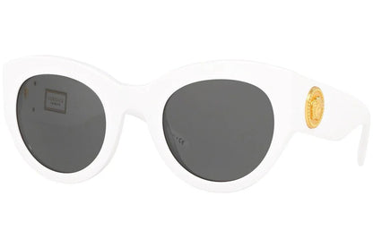 Versace Sunglasses VE4380B 40187 54mm White / Dark Grey Lens