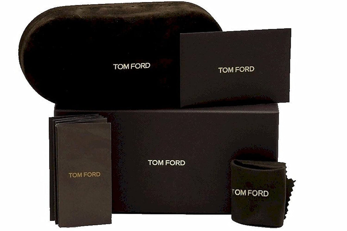 Tom Ford Eyeglasses FT5964-B 092 54mm Transparent Green / Blue Filter Lens