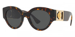 Versace Sunglasses VE4438BF 10887 52mm Dark Havana / Dark Grey Lens