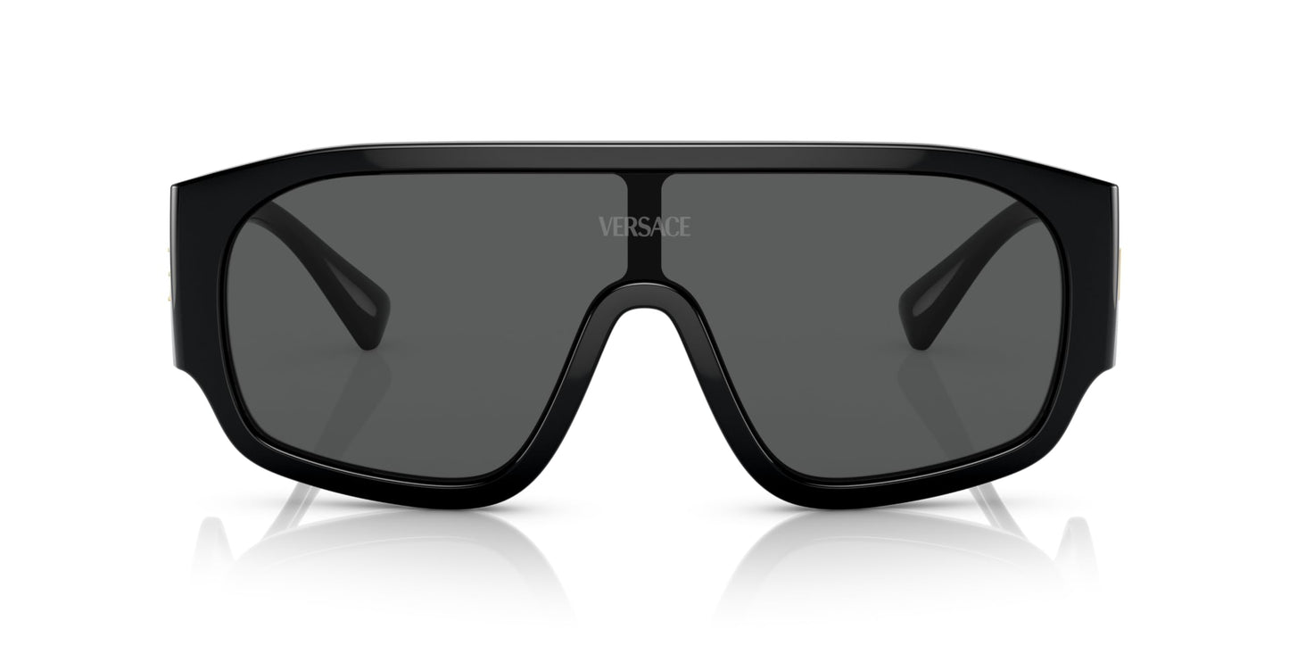 Versace Sunglasses VE4439 GB187 33mm Black / Dark Grey Lens