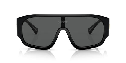 Versace Sunglasses VE4439 GB187 33mm Black / Dark Grey Lens