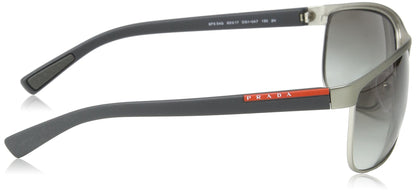 Prada Sport Sunglasses PS54QS DG10A7 63mm Gunmetal / Grey Gradient Lens