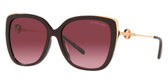 Michael Kors Sunglasses MK2161BU 33448H 56mm Burgundy / Rose Gradiant Lens