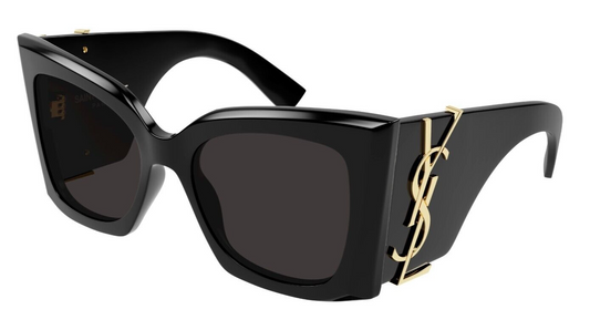 Saint Laurent Blaze Sunglasses SL M119 001 54mm Black / Dark Grey Lens