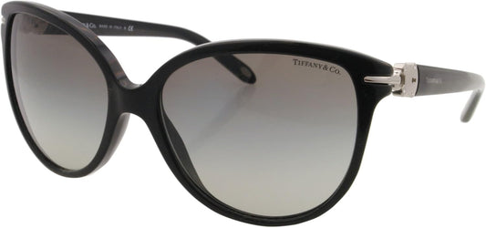 Tiffany & Co VINTAGE Sunglasses TF4064B 80013C 58mm Black / Grey Gradient Lens