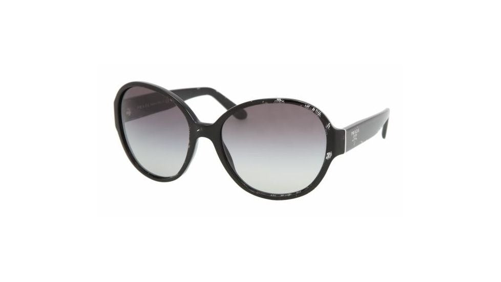 Prada VINTAGE Sunglasses PR06MSA ACF3M1 58mm Black / Grey Gradient Lens