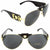 VERSACE Sunglasses VE 2150Q 1002/87 Gold-Black / Grey Lens