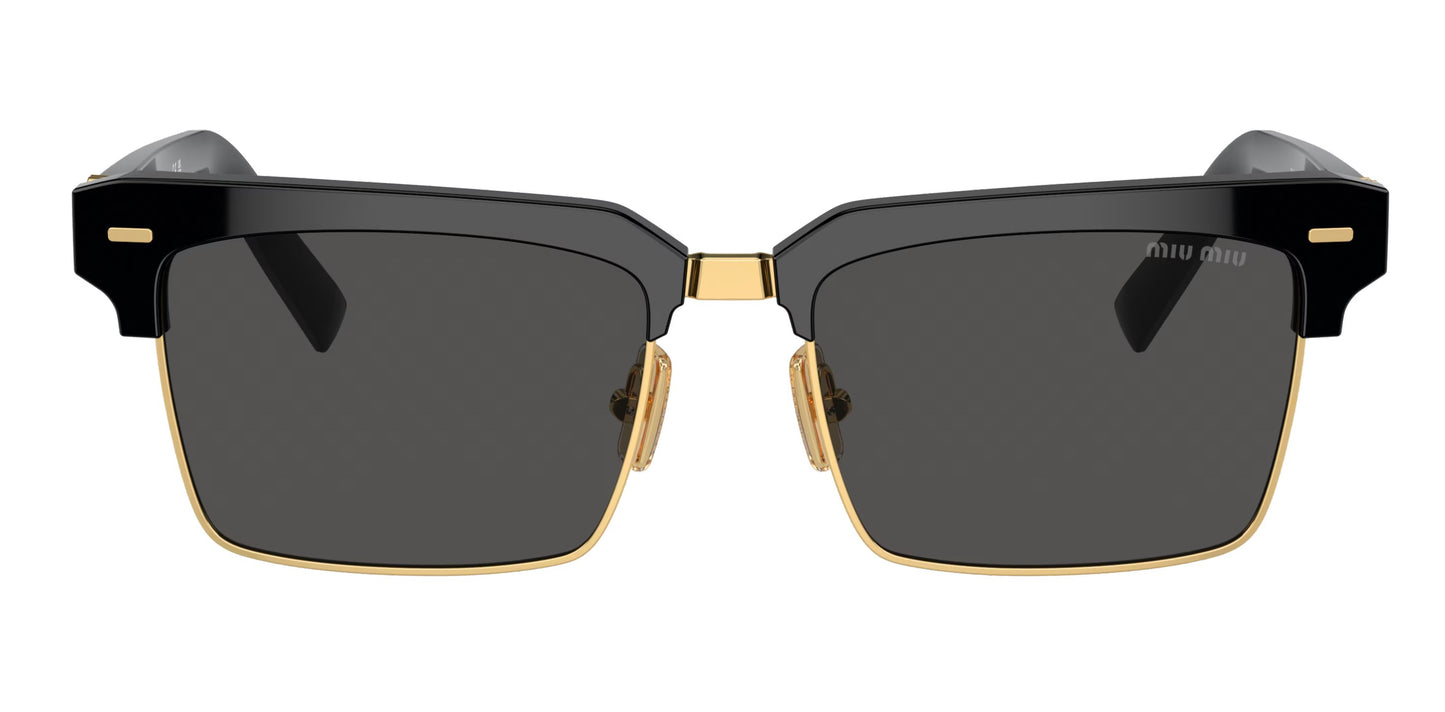 Miu Miu Sunglasses MU 10ZS 1AB-5S0 54mm Black / Dark Grey Lens