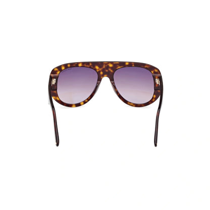 Tom Ford Cecil Sunglasses FT 1078 52T 55mm Havana / Bordeaux Gradient Lens