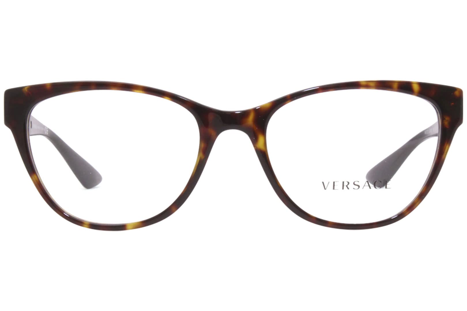 Versace Eyeglasses VE3292 108 54mm Havana / Demo Lens