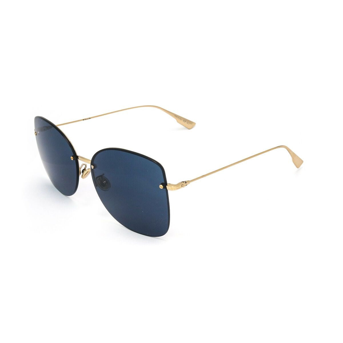 Dior Sunglasses DIORSTELLAIRE7F J5G KU 62mm Gold / Dark Blue Lens