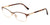 Jimmy Choo Eyeglasses JC275 FG400 52mm Brown Gold / Demo Lens