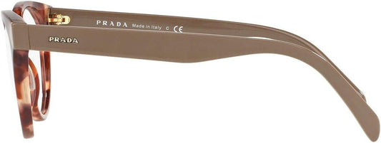 Prada Eyeglasses PR01TV UE01O1 51mm Havana / Demo Lens