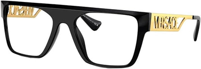 Versace Eyeglasses VE3326U GB1 55mm Black Gold / Demo Lens