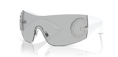Dolce & Gabbana Sunglasses DG2298B 0687 40mm Light Grey / Light Grey Lens