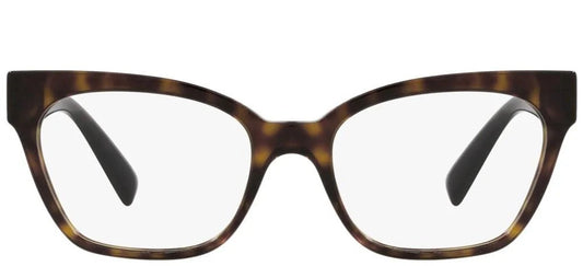 Versace VE3294 108 Eyeglasses 53mm Dark Havana / Clear Demo Lens